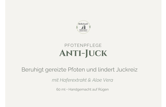 BelloSanft Pfotencreme „Anti-Juck“